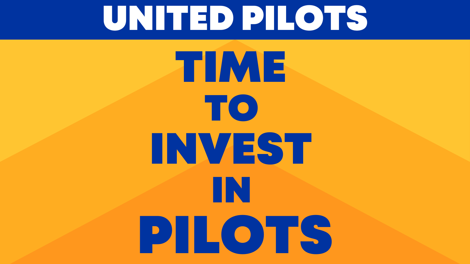 Time to Invest in Pilots Twitter picture