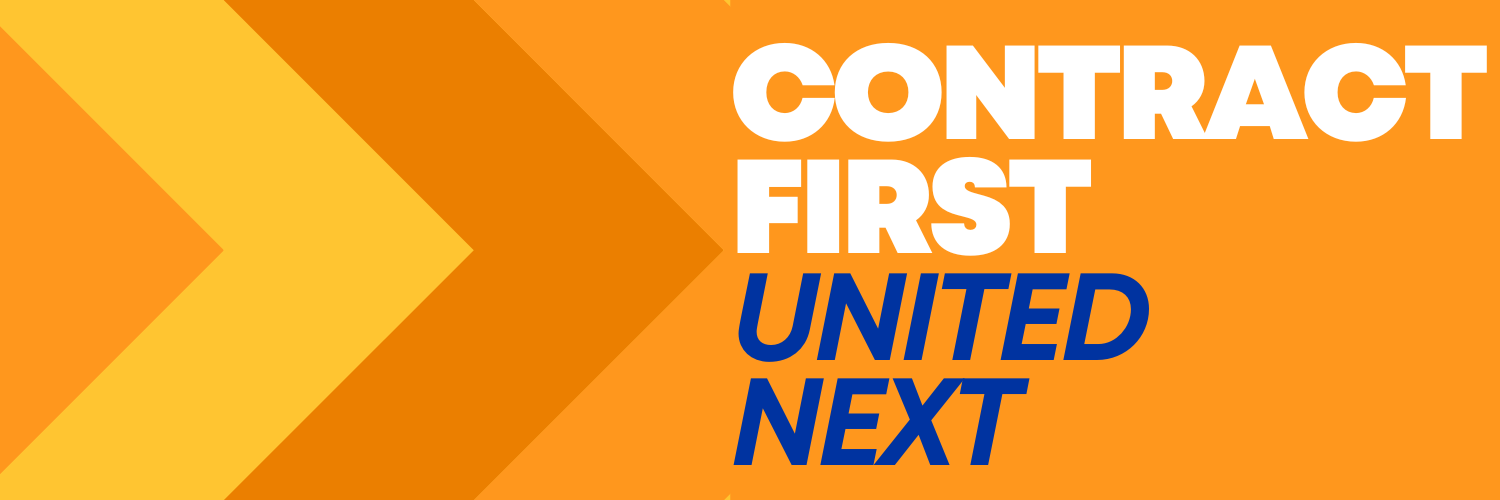Contract First United Next Twitter banner