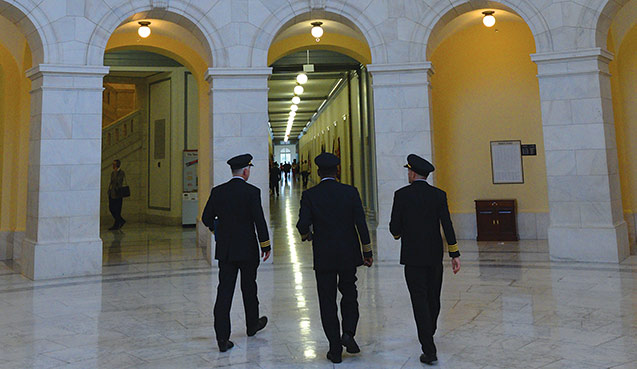 ALPA pilots on Capitol Hill